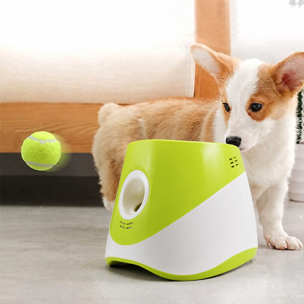Automatic Dog Ball Launcher – Interactive Fetch Toy for Dogs