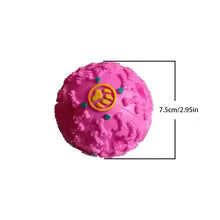 Treat-dispensing chew ball